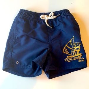 Ralph Lauren Polo Bear Swim Trunks - Baby Swimwear